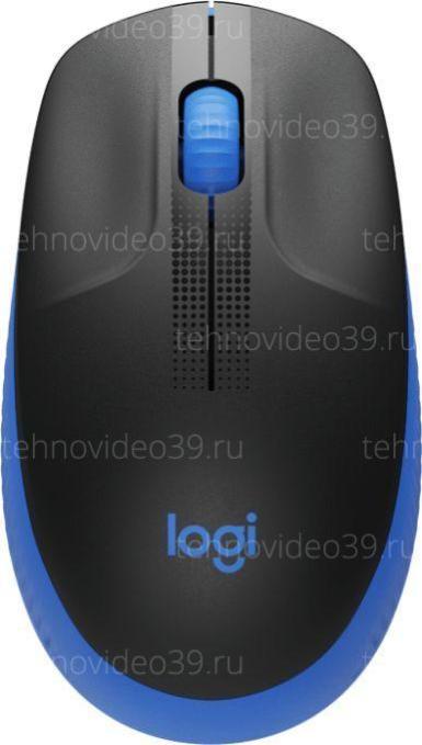 Мышь Logitech беспроводная M190 Full-size wireless mouse-BLUE (910-005907) купить по низкой цене в интернет-магазине ТехноВидео