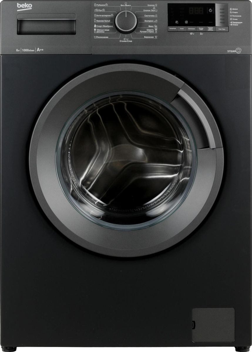 Стиральная машина Beko WSRE6512ZAA (Антрацит) (7320210019)