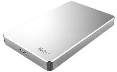 Жесткий диск внешний Netac K330 2Tb USB3.0 Silver (NT05K330N-002T-30SL) купить по низкой цене в интернет-магазине ТехноВидео