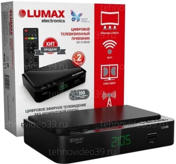 Тюнер цифровой эфирный Lumax DV2105HD купить по низкой цене в интернет-магазине ТехноВидео