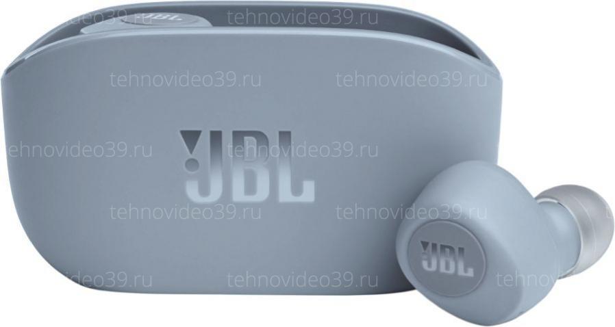 Наушники беспроводные JBL W100TWSBLU, синий купить по низкой цене в интернет-магазине ТехноВидео