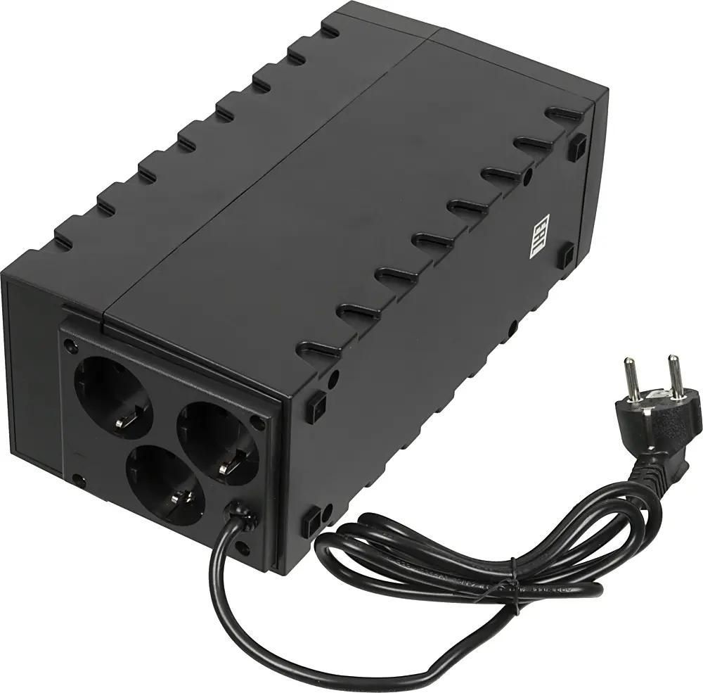 ИБП Powercom Raptor RPT-600A EURO 360Вт 600ВА черный