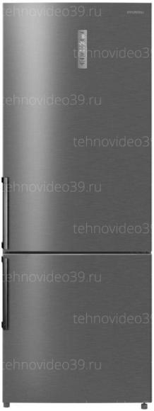 Холодильник Hyundai CC4553F серебристый купить по низкой цене в интернет-магазине ТехноВидео