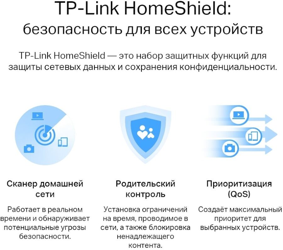 WI-FI роутер TP-Link Archer AX53, черный