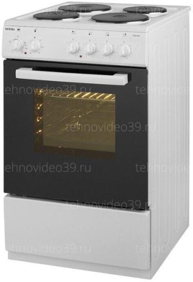 Плита электрическая Vestel VC E55W купить по низкой цене в интернет-магазине ТехноВидео