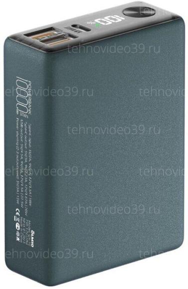 Портативный аккумулятор Olmio QX-10, 10000mAh темно-зеленый (044457) купить по низкой цене в интернет-магазине ТехноВидео