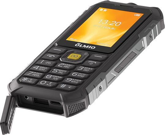 Мобильный телефон Olmio X07 (черный-желтый) (047226)