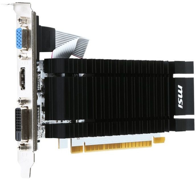 Видеокарта MSI GeForce GT 730 2GB DDR3 (N730K-2GD3H/LP) 902/1600 DVI,HDMI,DSub