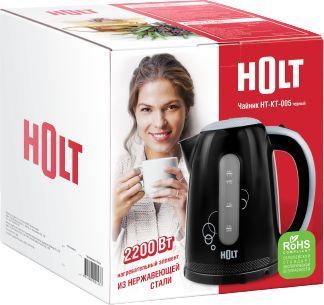 Электрический чайник HOLT HT-KT-005 (черный)
