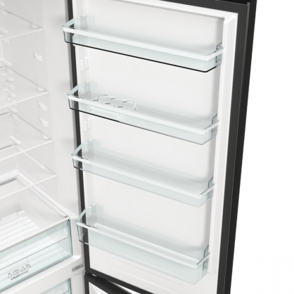 Холодильник Gorenje NRK6202EBXL4 Чёрный