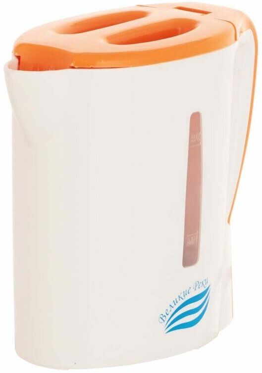 Электрический чайник Великие Реки Мая-1 бело-салатовый