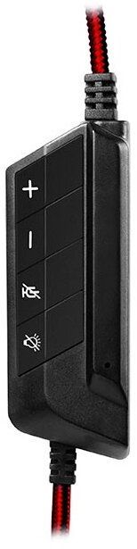 Гарнитура Sven AP-U997MV USB LED 7.1 black/red (SV-017507)