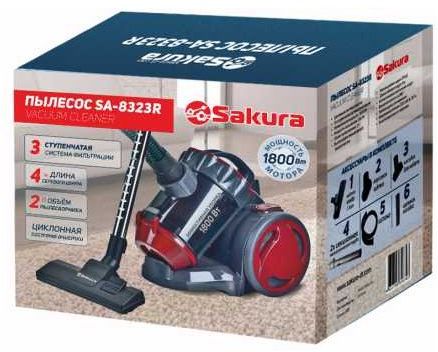 Пылесос Sakura SA-8323R