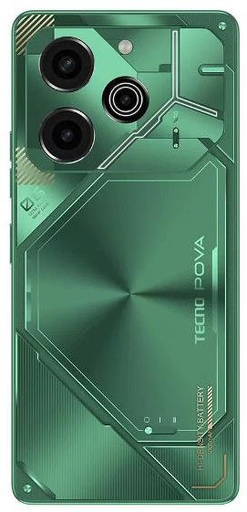 Смартфон TECNO POVA 6 Pro 5G 12/256Gb 6.8" Зеленый (LI9)