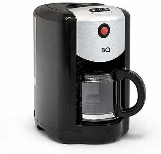 Кофеварка со встроенной кофемолкой BQ CM1009 Черный/Стальной