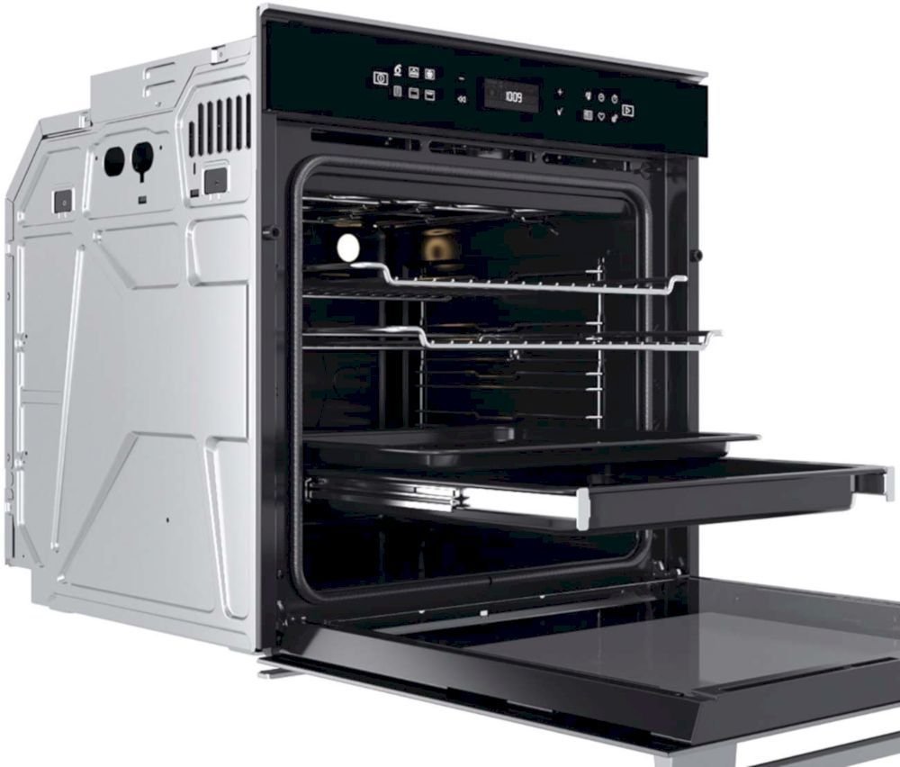 Духовой шкаф с добалением пара Whirlpool W7 OS4 4S1 P BL