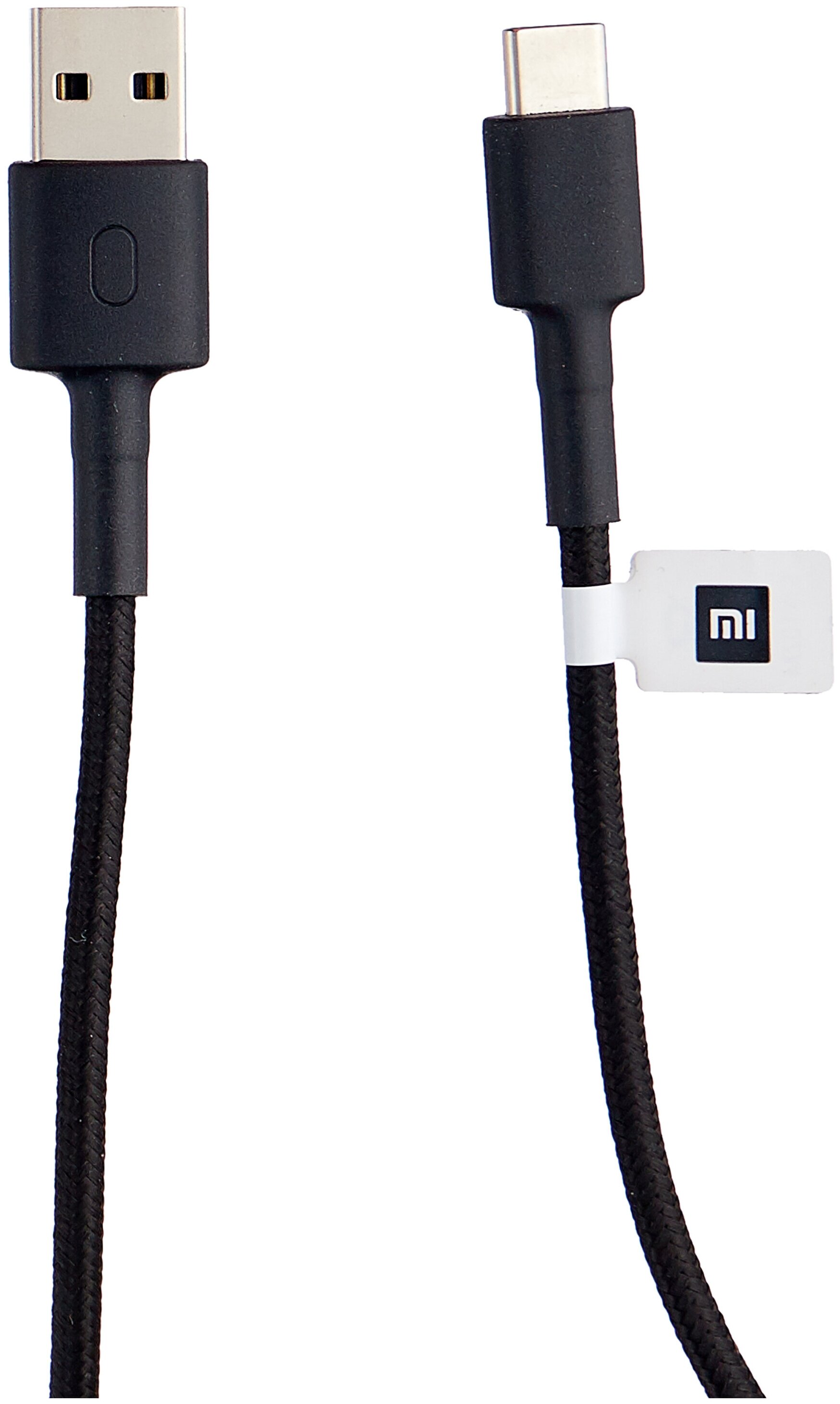 Кабель Xiaomi Mi USB-Type-C черный плетеный 1м (SJV4109GL)