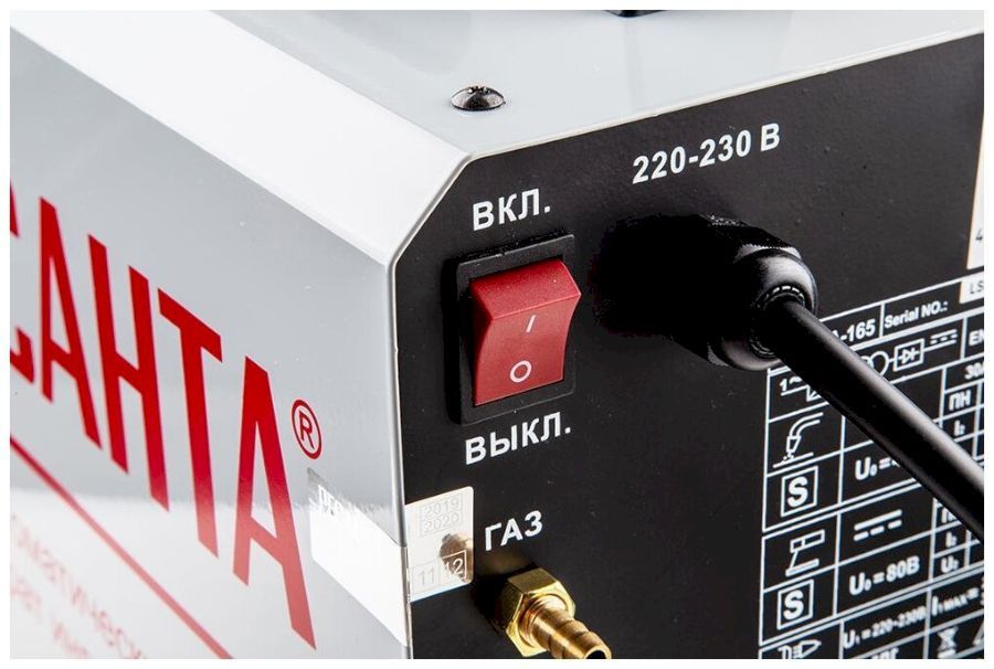 Сварочный полуавтомат Ресанта САИПА-165 (MIG/MAG) (65/8)