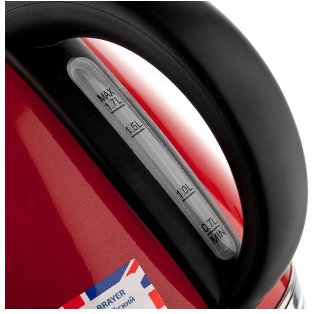 Электрический чайник Brayer BR1007RD красный