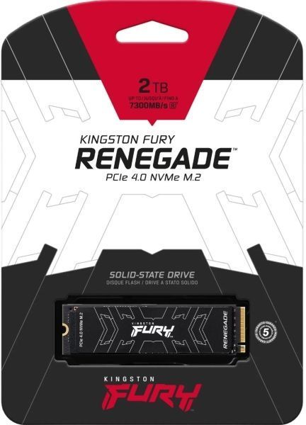 Жесткий диск SSDM.2 2TB Kingston FURY Renegade SFYRD/2000G
