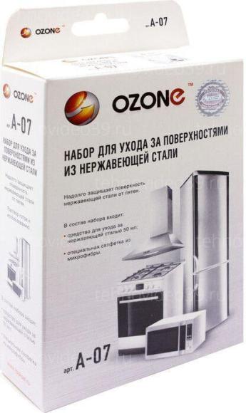 Набор Ozone для ухода за поверхностями из нержавеющей стали A-07 купить по низкой цене в интернет-магазине ТехноВидео