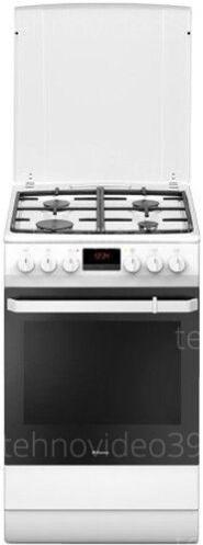 Плита комбинированная с крышкой Hansa FCMW59209 купить по низкой цене в интернет-магазине ТехноВидео