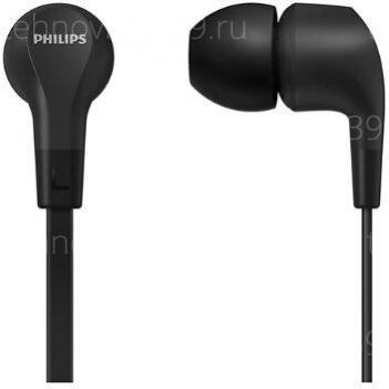 Наушники Philips вкладыши TAE1105BK/00 Black купить по низкой цене в интернет-магазине ТехноВидео