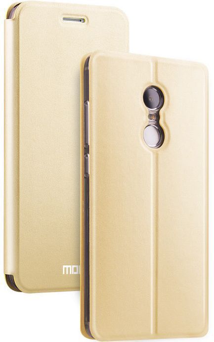 Чехол (книжка) Mofi для Xiaomi Redmi 5A золотой (3624)