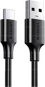 Кабель USB 2.0 Type-A-USB-C Ugreen US287 (60116), длина-1.0 метр, черный купить по низкой цене в интернет-магазине ТехноВидео