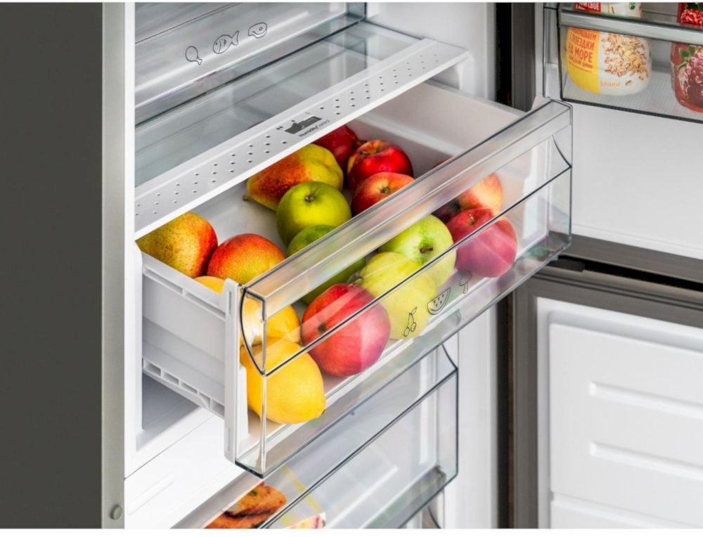 Холодильник Schaub Lorenz SLU S379L4E белое стекло