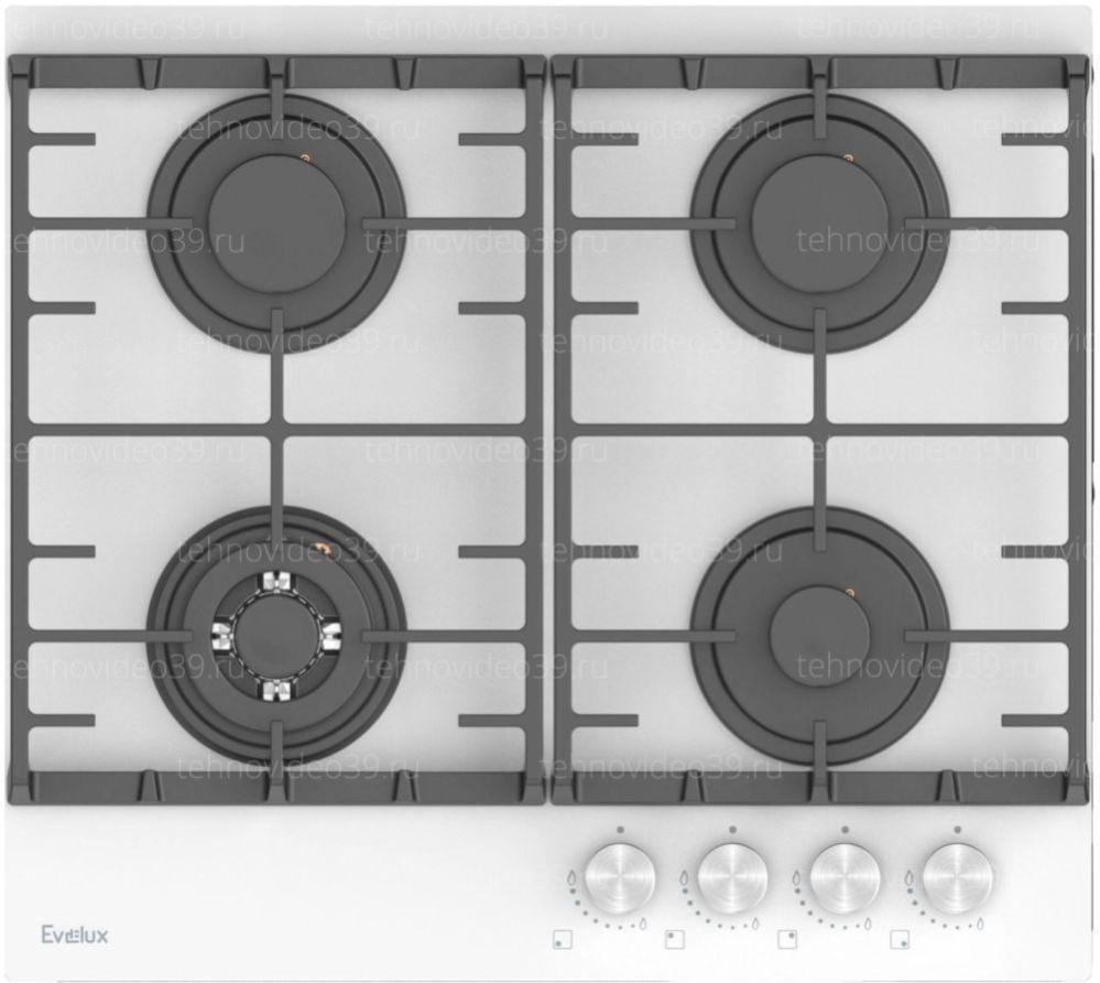 Газовая варочная поверхность Evelux HEG 650 WG купить по низкой цене в интернет-магазине ТехноВидео