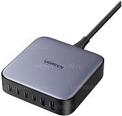 Сетевое зарядное устройство Ugreen CD271 (40914) (Type-C/7A/200W/быстрая зарядка/серое) купить по низкой цене в интернет-магазине ТехноВидео