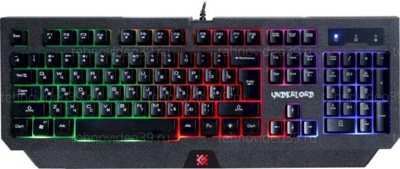Клавиатура Defender Underlord GK-340L (45340) купить по низкой цене в интернет-магазине ТехноВидео