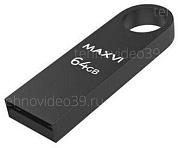 USB Flash Drive Maxvi MK2i dark grey (FD64GBUSB20C10MK2) купить по низкой цене в интернет-магазине ТехноВидео