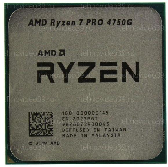 Процессор AMD AM4 Ryzen 7 Pro 4750G 3.6 (4,4)GHz, 8core, Vega 8, 12MB with Wraith Stealth cooler Mul купить по низкой цене в интернет-магазине ТехноВидео
