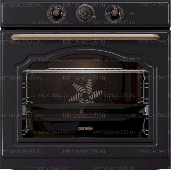 Духовой шкаф Gorenje BOS 67372CLB, черный купить по низкой цене в интернет-магазине ТехноВидео