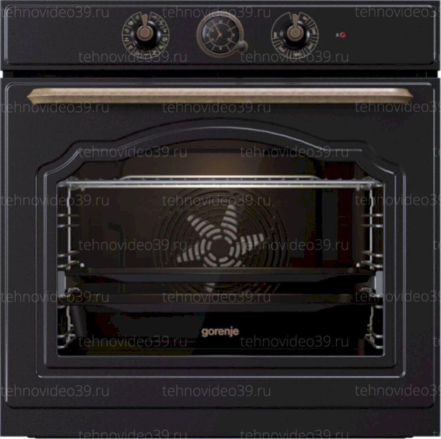 Духовой шкаф Gorenje BOS 67372CLB, черный купить по низкой цене в интернет-магазине ТехноВидео