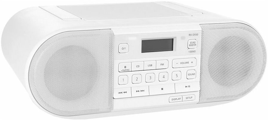 Магнитола Panasonic RXD550GSW белая