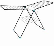 Сушка для белья Kanat Rita Lux RL-620