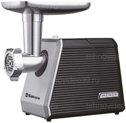 Мясорубка Sakura SA-6424BK (черный) купить по низкой цене в интернет-магазине ТехноВидео