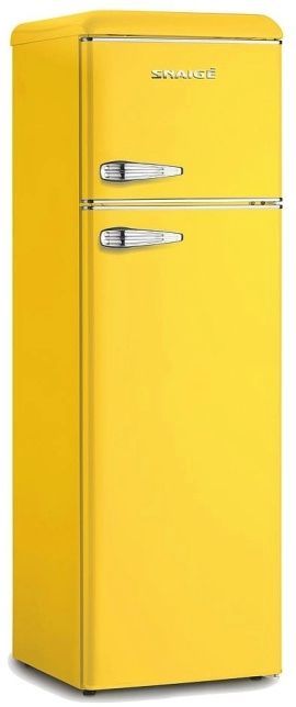 Холодильник Snaige FR27SM-PRDH0E Retro желтый