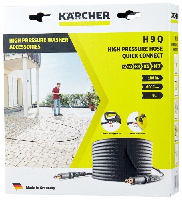 Запасной шланг высокого давления Karcher 9 м, K3-K7 (26417210)