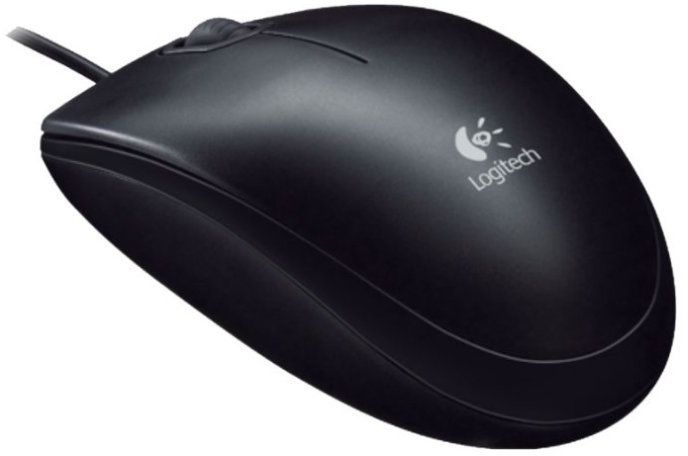 Мышь Logitech B100 черный USB OEM (910-003357)