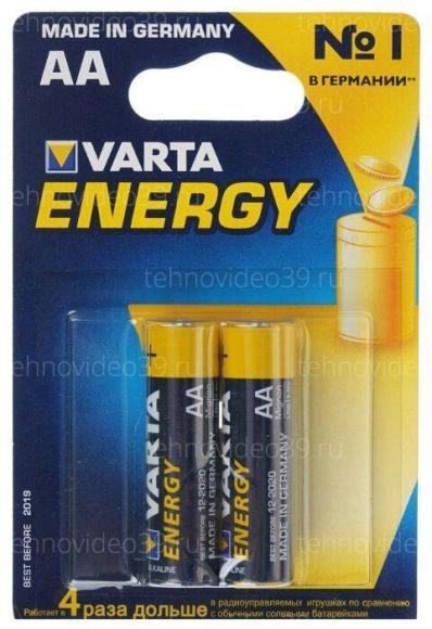 Батарейка Varta 4906 HIGH ENERGY AA BL2 купить по низкой цене в интернет-магазине ТехноВидео