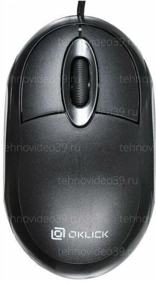 Мышь Оклик 105S черный оптическая (800dpi) USB для ноутбука (2but) купить по низкой цене в интернет-магазине ТехноВидео