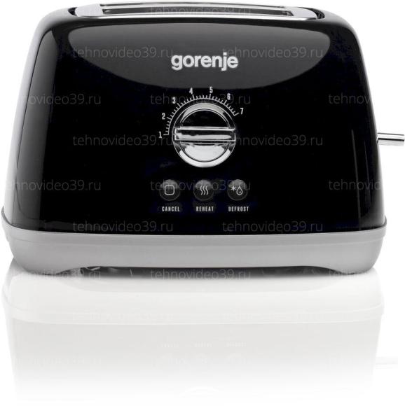 Тостер Gorenje T900RLBK черный купить по низкой цене в интернет-магазине ТехноВидео