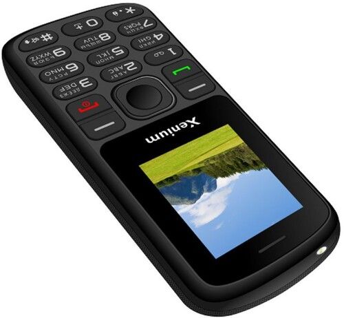 Телефон мобильный Xenium X160, черный (XEN-CTX160BK)