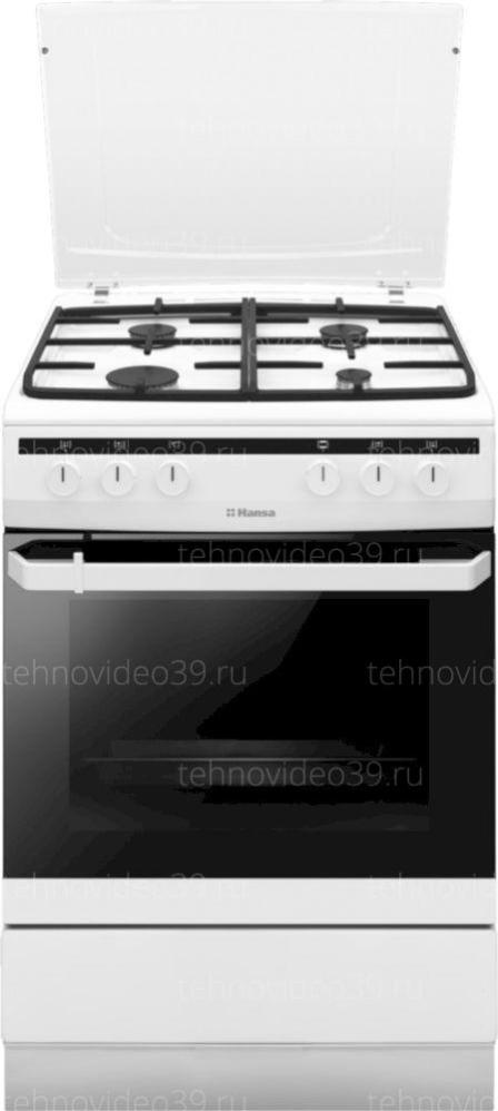 Плита комбинированная с крышкой Hansa FCMX68020 купить по низкой цене в интернет-магазине ТехноВидео