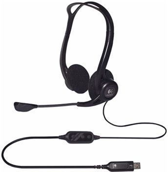 Наушники Logitech PC 960 Headset Stereo USB 981-000100
