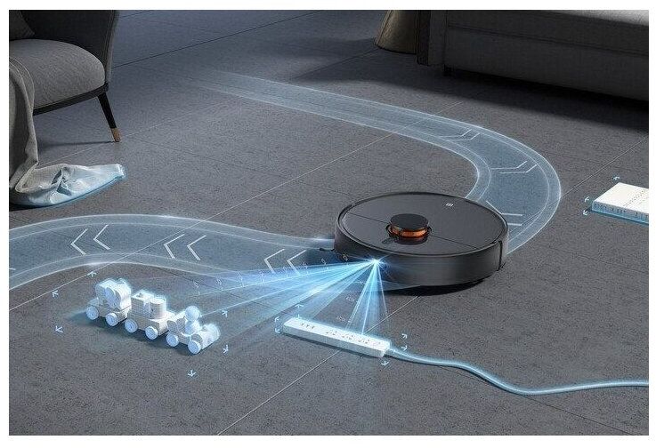 Робот-пылесос Xiaomi Mi Robot Vacuum-Mop 2 Ultra, черный